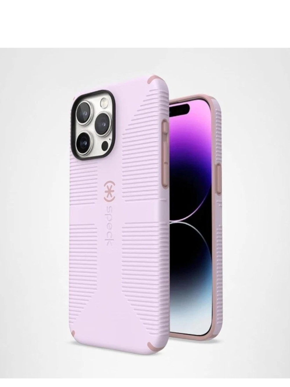 Speck CandyShell Grip Case for iPhone 15 Pro Max - Lilac